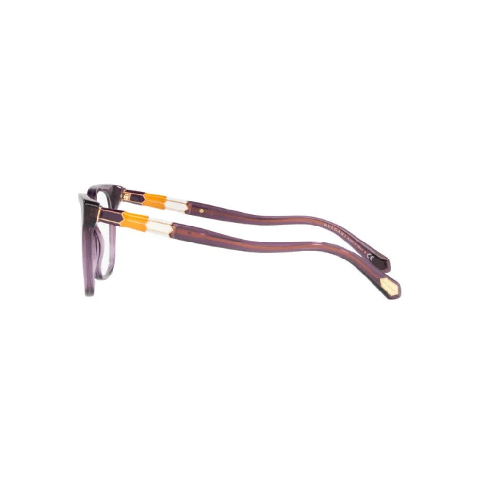 NWT Bvlgari BV4205 Purple Square 52mm Eyeglasses